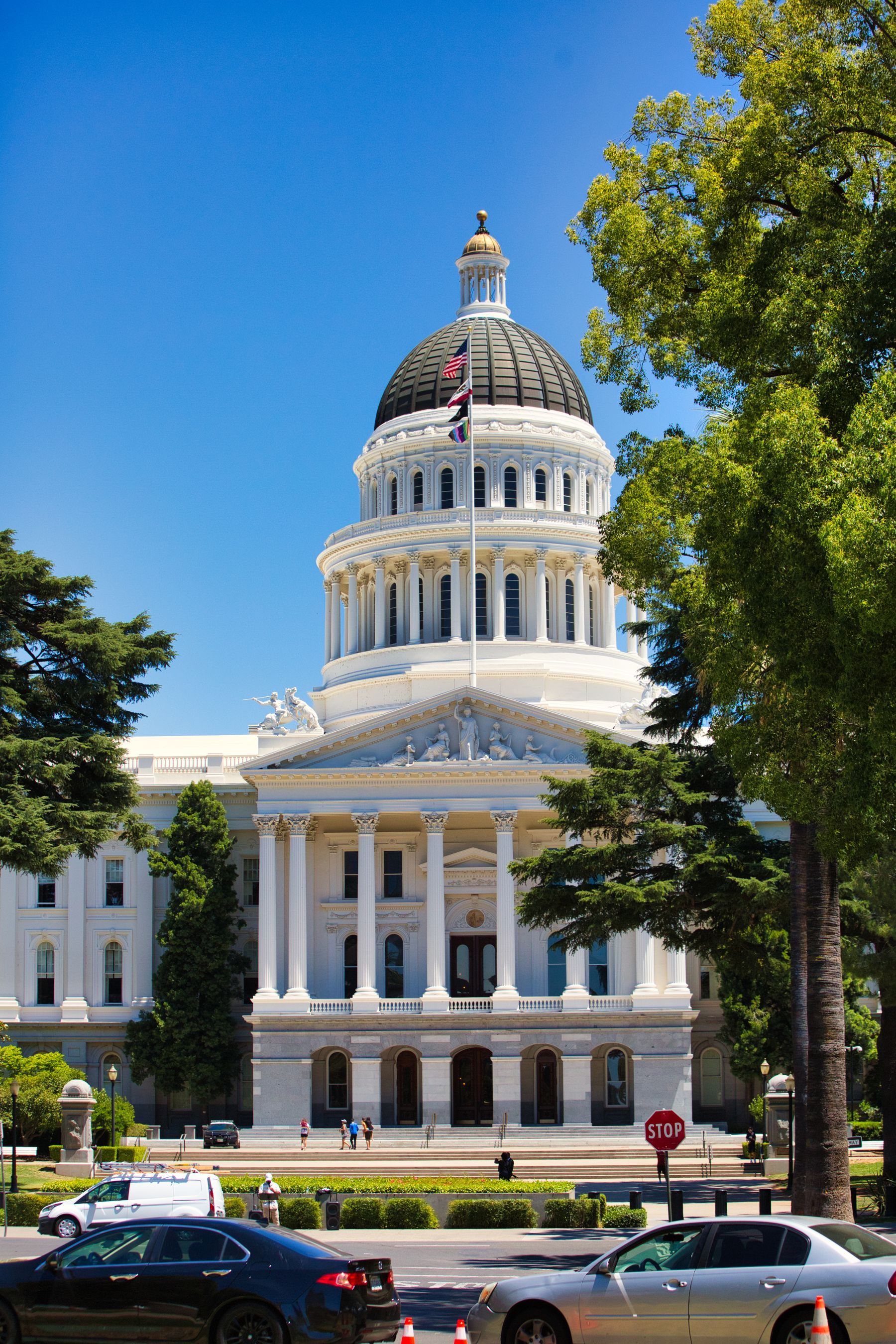 California State Capitol building in Sacramento