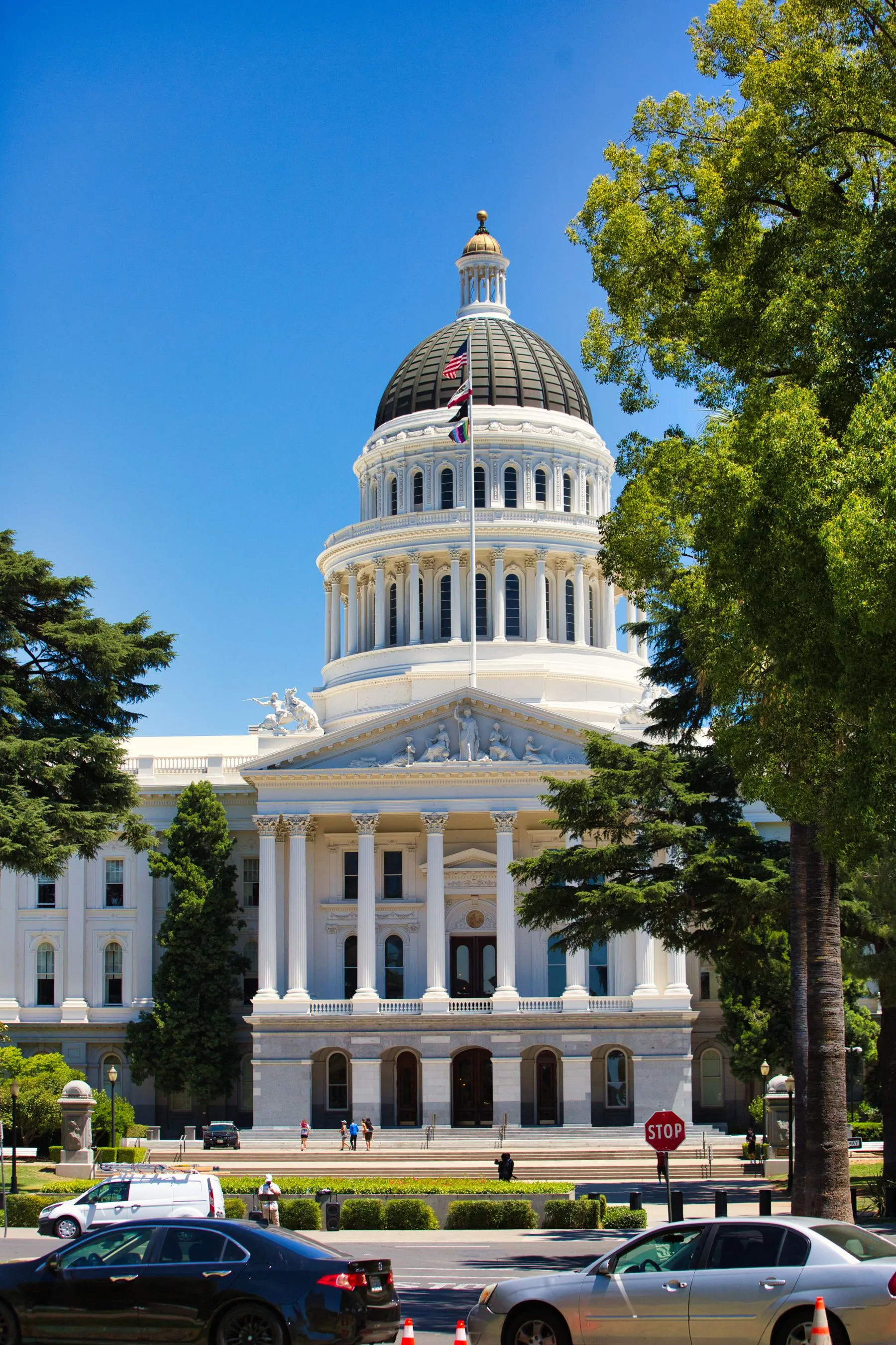 California State Capitol building in Sacramento